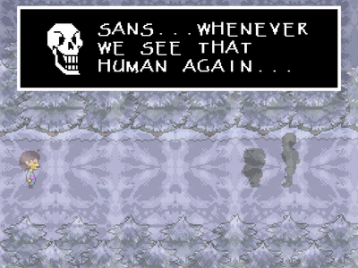 * You overhear a conversation.