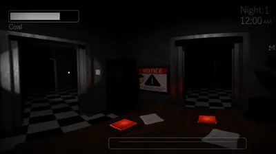Flashlight on Left Door.