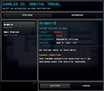 Travel Screen