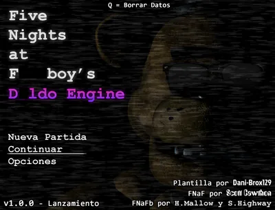 Pantalla de tÃtulo básica pero icónica. Solo cambia un par de imágenes y tienes un comienzo.