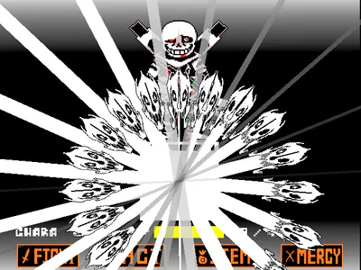 ink sans phase3 hardmode (color) by iloveChara - Game Jolt