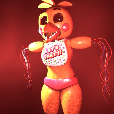 Withered toy chica