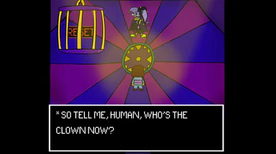 Who's the clown now?