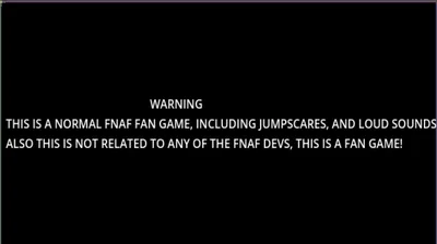 Warning screen