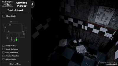 Concept Art: Camera Viewer & Control Panel