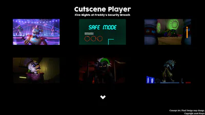 Concept Art: Cutscene Player