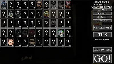 Custom Night Menu