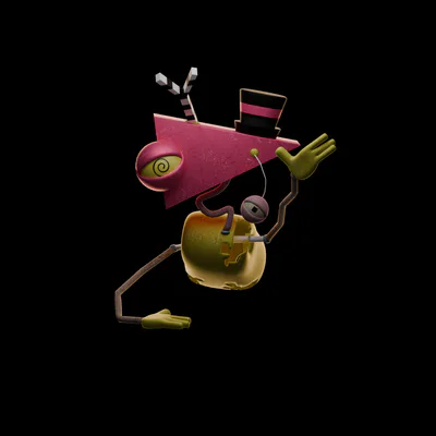 Zooble | Full Body Render | W.I.P