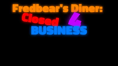 Fredbear's Diner: Closed 4 Business Logo