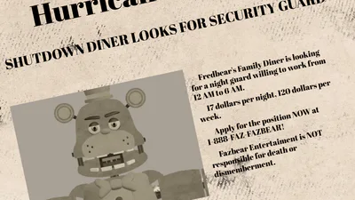 Newspaper Clipping at the Start of Night 1