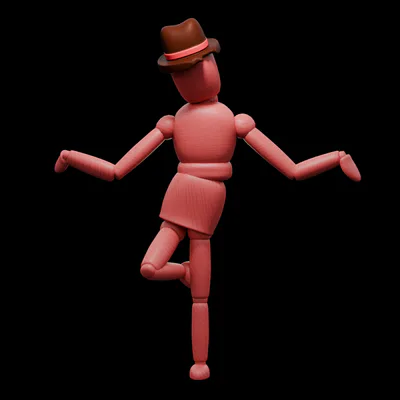 Disappearing Guy | Full Body Render | W.I.P