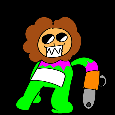 Dipsy/scary lion