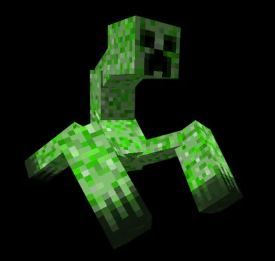 2023 NMS Parody Cameo Mascot #4 - Mr. Mutant Creeper (MMC HERE) - From Minecraft (The Mutant Monsters/Creatures Minecraft Mod)