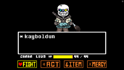 ink!sans fight demo 