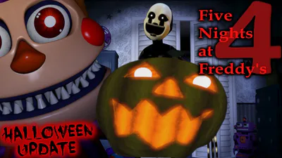 Fnaf 4 halloween edition by nightmarespringtrap1_f148 - Game Jolt