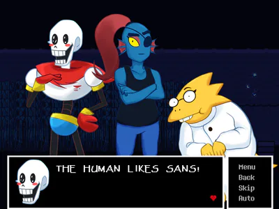 Undertale blog with drowsy Sans — undertale-dating-simulator