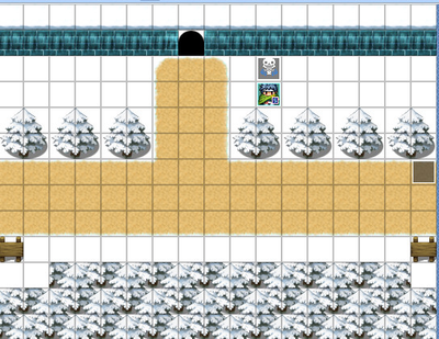 This is an incomplete depiction of outside the ruins