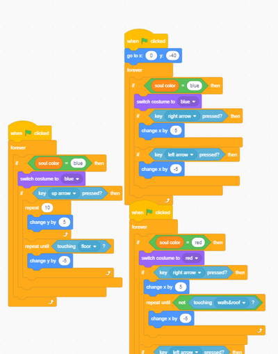just a little bit of the games code,