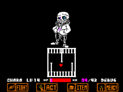 Underchoice Sans Battle Phase 1 Undertale Fangame by EeveeLing - Game Jolt