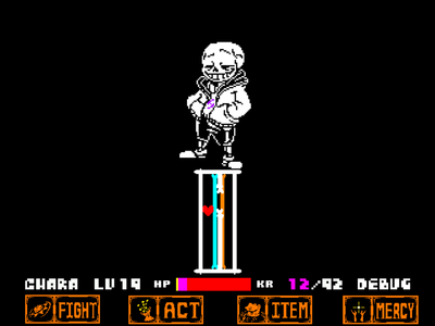 Underchoice Sans Battle Phase 1 Undertale Fangame by EeveeLing - Game Jolt