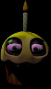 FNaF 3 Golden Cupcake