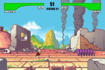 Dragon Ball Z: The 8-Bit Battle by Numb Thumb Studios - Game Jolt