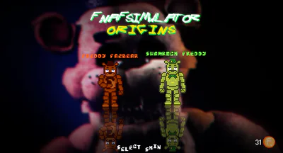 Speed Edit: Funtime Classic Nightmare Fredbear e Nightmare (Shadow