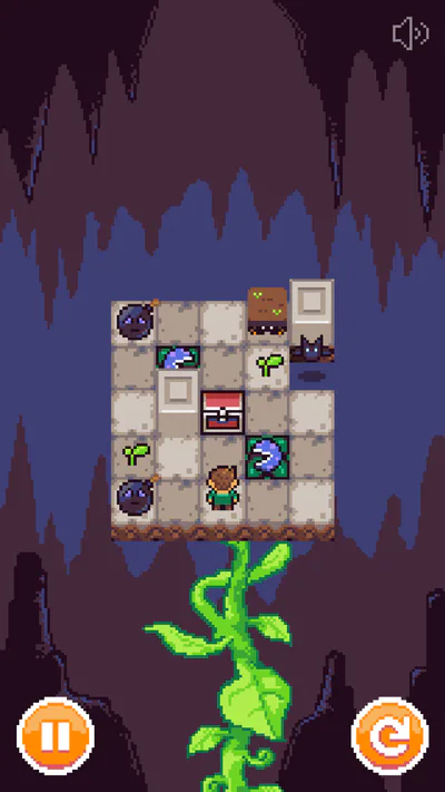 Jack ventures into the gloomy caverns. Watch your step!