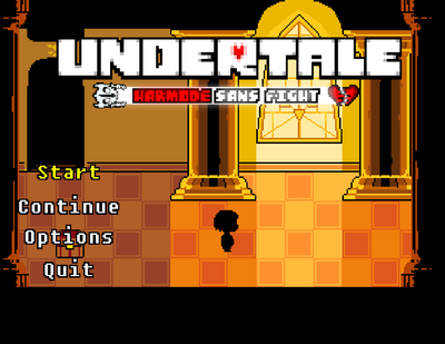 UNDERTALE: HARD MODE] ~ Pacifist Route Sans Fight by sogal - Game Jolt