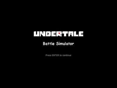 gamejolt undertale battle simulator
