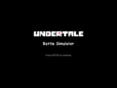 Undertale battle simulator on mobile : r/Undertale