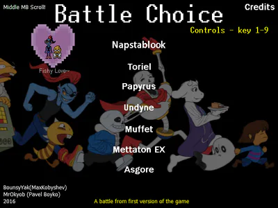 Undertale Battle Simulator NEUTRAL - Physics Game by luckymagic