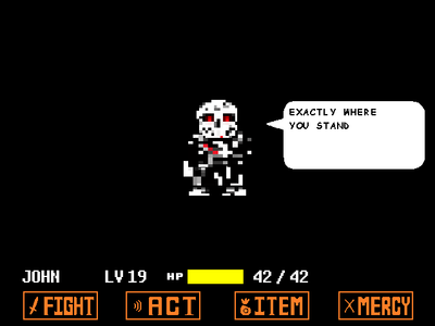 Fanmade Sans Battle in a nutshell [OFFICIAL GAME] by CuDsan (Old account) - Game  Jolt