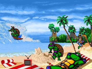 teenage mutant ninja turtles shell shock game