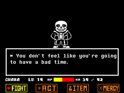 UNDERTALE Sans Battle Remake by the_a_white_name - Game Jolt