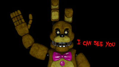 He Can See You...