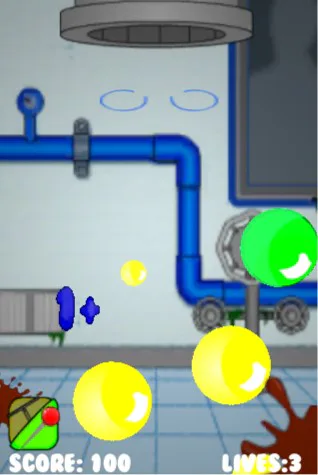 Click on the Falling Power Ups to Activate them.