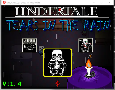 Undertale Tears in the rain sans fight by Ars557 - Game Jolt