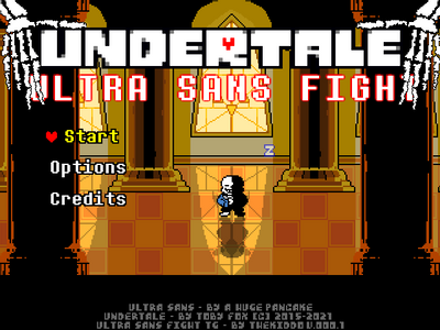UNDERTALE: ULTRA SANS FIGHT (UNOFFICIAL) by TheKiddo - Game Jolt