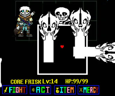 ink sans fight Project by Invented Thesaurus