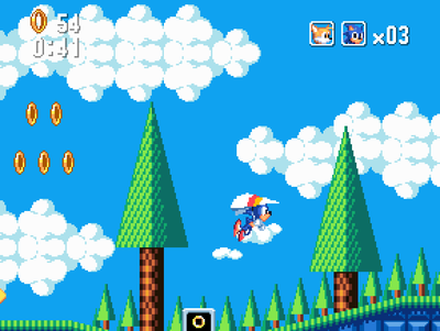 Sonic 1 SMS Remake Sonic Playthrough 