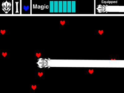 1000 GASTER BLASTER! - Sans Simulator (Gamejolt) 