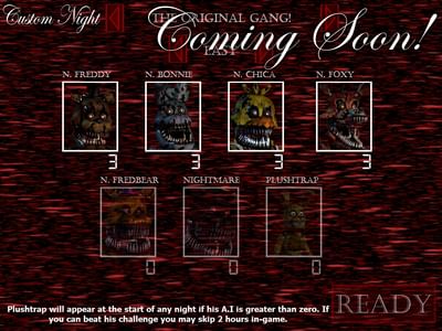 Fnaf 5 Custom Night Android - Colaboratory