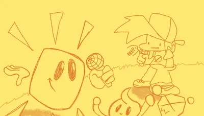 The background for the menu.