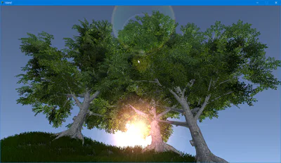 Ahh... the trees!