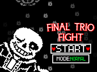 Final Trio Fight [Sans/Flowey/Asgore] by NutelGame - Game Jolt