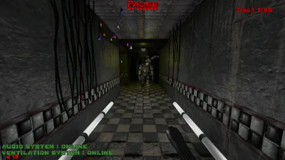 SpringTrap on the loose - FNAF 3 Doom Remake Android (Night 2