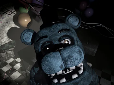 FNAF 2 mod blue withered freddy by Mihaniso - Game Jolt