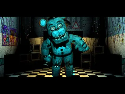 FNAF 2 mod blue withered freddy by Mihaniso - Game Jolt