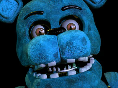 FNAF 2 mod blue withered freddy by Mihaniso - Game Jolt